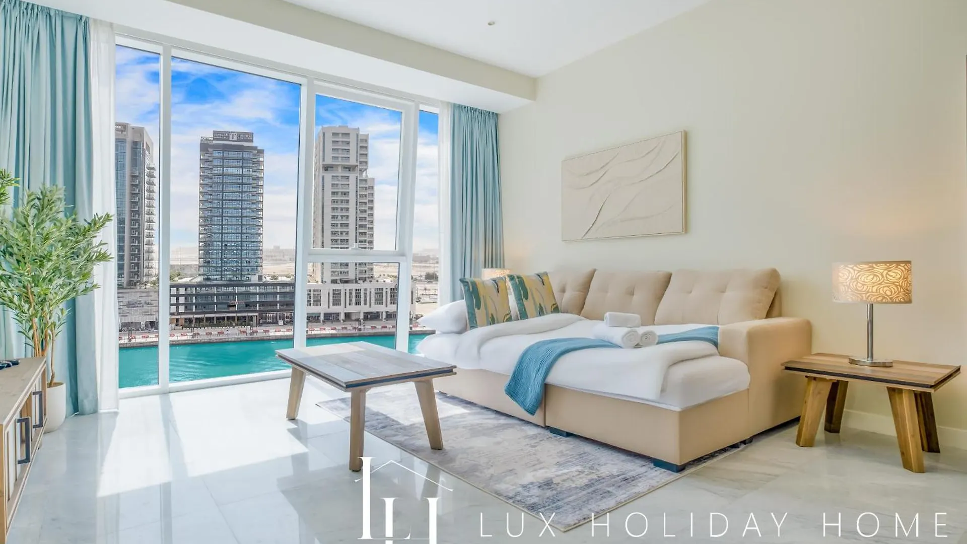 아파트 Lux The Pad Executive Suite Canal View 5 두바이
