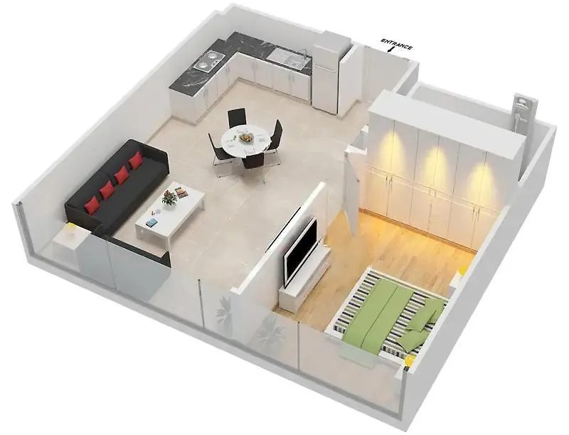 Lux The Pad Executive Suite Canal View 5 Dubai Apartment